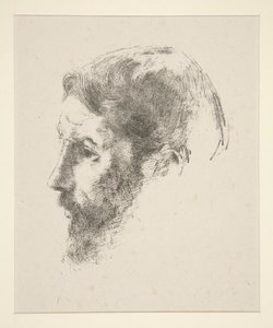 Portret van Pierre Bonnard door Odilon Redon