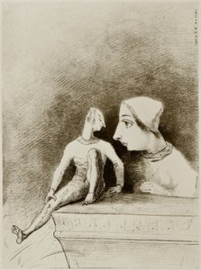 Vleierij door Odilon Redon