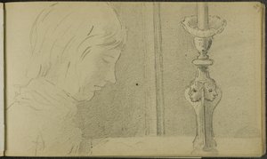 Schetsboek door Odilon Redon