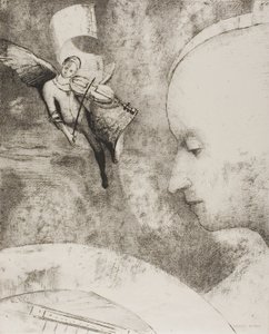 De hemelse kunst door Odilon Redon