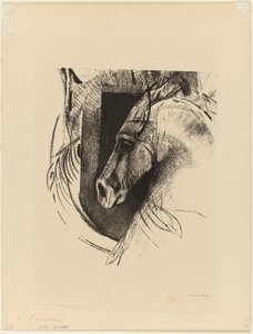 De Oplader door Odilon Redon