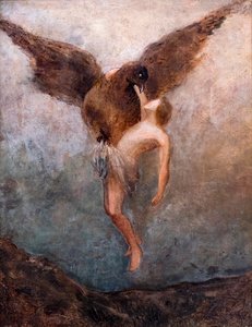 De verkrachting van Ganymedes, ca. 1910 (olieverf op doek)