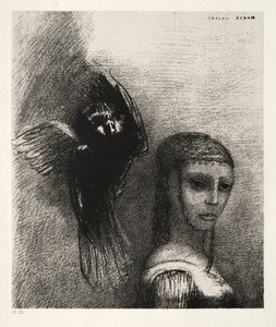 De Verleiding van Sint Antonius Eerste Serie: En een Grote Vogel, Neerdalend uit de Lucht...