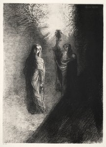 De Verleiding van Sint Antonius Eerste Serie: Hij Heft de Bronzen Urn, 1888