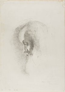 Aan de Ouderdom, uit Nacht door Odilon Redon