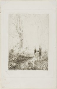 Tobias door Odilon Redon