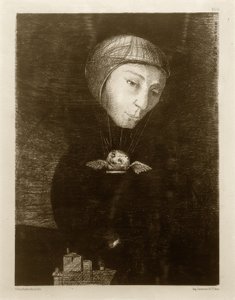 Trieste klim door Odilon Redon