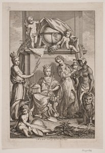 Allegorie van de vier werelddelen