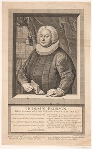 Nicolai Brorson door Odvardt Helmoldt de Lode