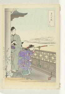 De verrekijker door Ogata Gekko