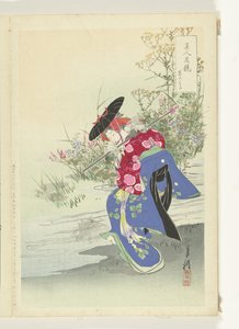 De vossengeest door Ogata Gekko