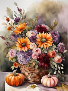 Herfstbloemenoogst door Ohkimiko
