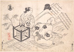  door Okumura Masanobu