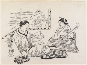 door Okumura Masanobu