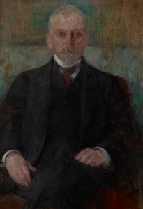 Portret van Henryk Sienkiewicz (1846-1916) door Olga Boznanska