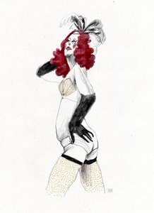 Burlesque door Olga Skomorokhova