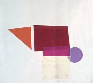 Universele Oorlog: Collagewerk door Olga Rosanova, januari 1916