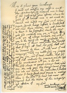 Brief van Oliver Cromwell aan Lord Fairfax, Wexford, 15 oktober 1649 door Oliver Cromwell