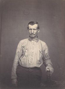 Man met Octrooibureau Boek, ca. 1857