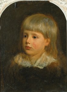 Charles Downing Lay, Portret van de zoon van de kunstenaar, ca. 1881-1883