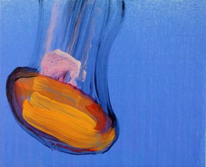 Méduses 10, 2013 (acryl op doek)