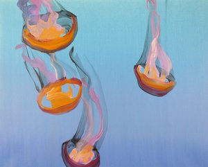 Méduses 13, 2013 (acryl op doek)