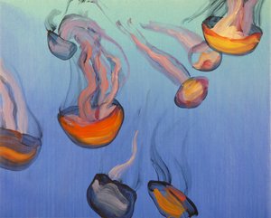 Méduses 15, 2013 (acryl op doek)