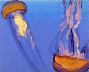 Méduses 7, 2013 (acryl op doek)