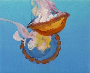 Méduses 9, 2013 (acryl op doek)