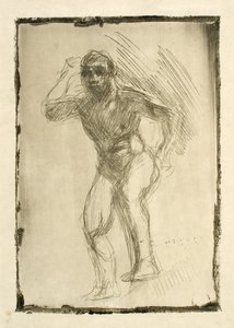 Atlas, studie door Oluf Hartmann