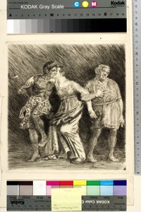 Bacchanten door Oluf Hartmann