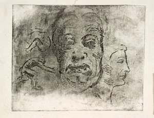 Studieblad door Oluf Hartmann