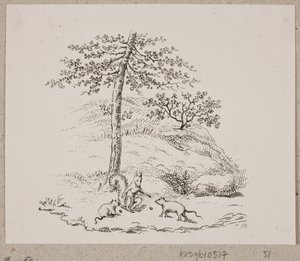 De ratten en de eekhoorn door Oluf Olufsen Bagge