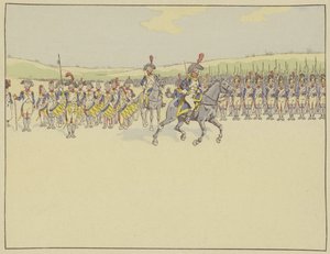 Napoleon wordt benoemd tot bevelhebber van het Franse leger in Italië, 23 februari 1796 door Onfray de Breville Job