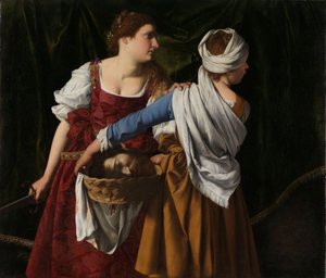 Judith en haar Dienstmaagd met het Hoofd van Holofernes, ca. 1608-12