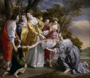De vondst van Mozes, 1633