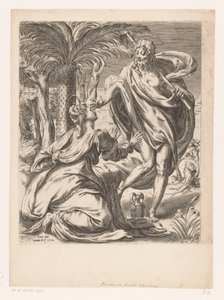 Christus verschijnt aan Maria Magdalena (Noli me tangere) door Orazio de Santis