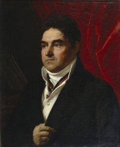Portret van Vasily Semyonovich Khvostov 1756-1832, 1814