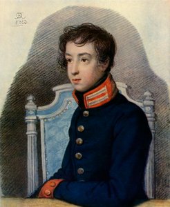 Portret van Alexandr Pavlovich Bakunin
