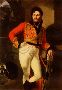 Portret van Jevgraf Vladimirovitsj Davydov, 1822, 1965