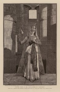 Kostuum gedragen door Cora Urquhart Brown-Potter in Cleopatra door Oreste Cortazzo
