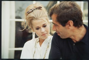 Jane Fonda en Roger Vadim door Orlando Suero