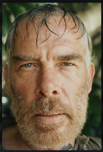 Lee Marvin op de set van 