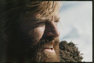 Robert Redford op de set van 