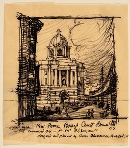 Nieuw Bronx County Gerechtsgebouw, 1903