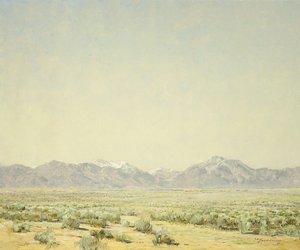 Taos Vallei door Oscar Edward Berninghaus