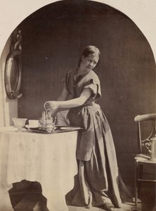 Engelse Mode bij het Ontbijt, ca. 1860