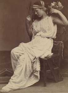 Flora overpeinst ijdelheid, 1860