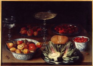 Stilleven met artisjokken door Osias the Elder Beert