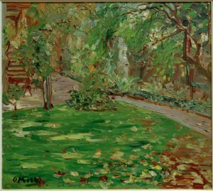 Jardin du Luxembourg I door Oskar Moll